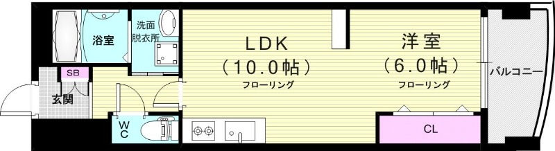 3階の間取り図