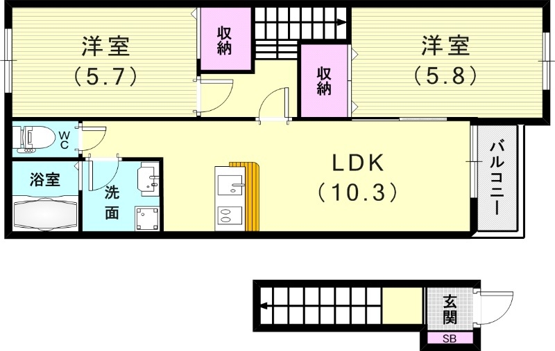 間取図