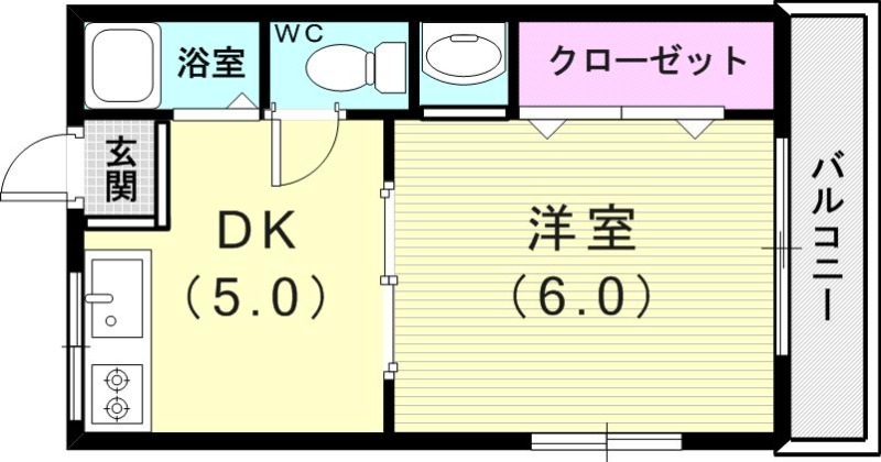 1階の間取り図