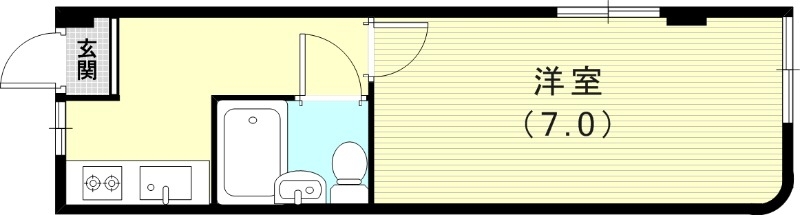 4階の間取り図