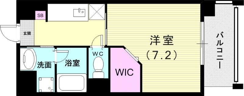3階の間取り図