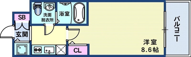 11階の間取り図