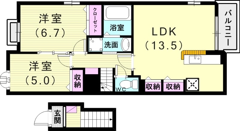 間取図