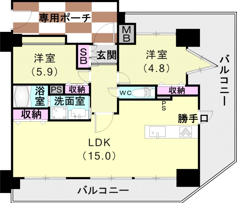 間取図