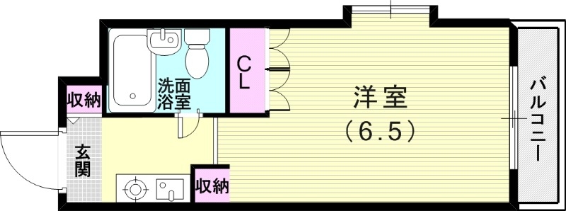 3階の間取り図