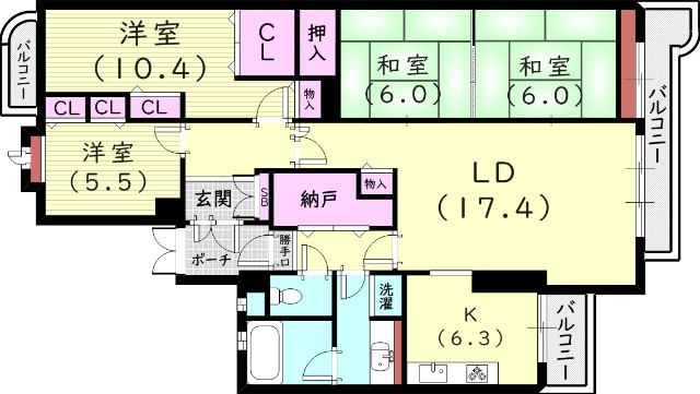 間取図