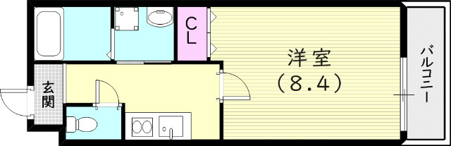 1階の間取り図