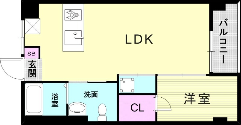 3階の間取り図
