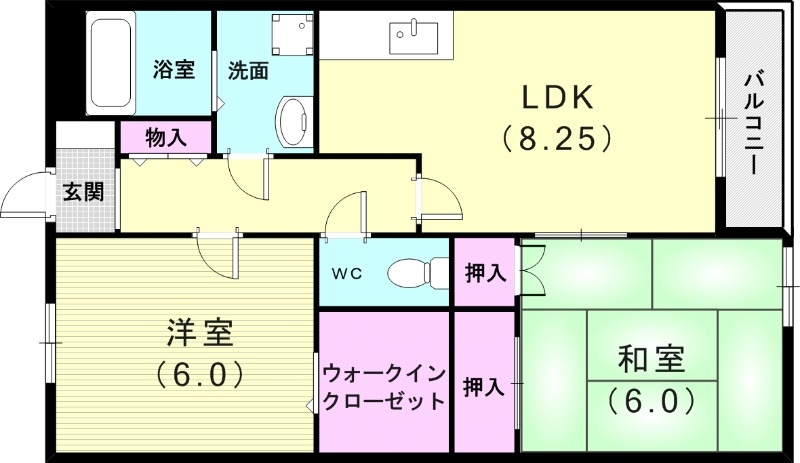 3階の間取り図