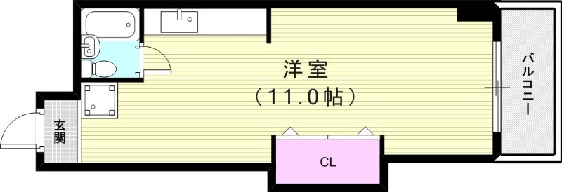 5階の間取り図