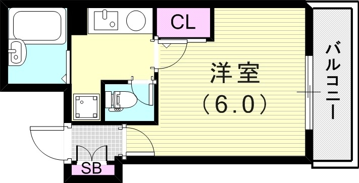 3階の間取り図