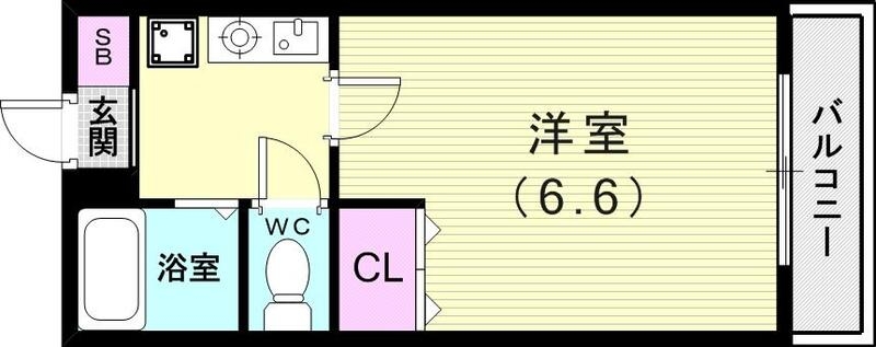 1階の間取り図
