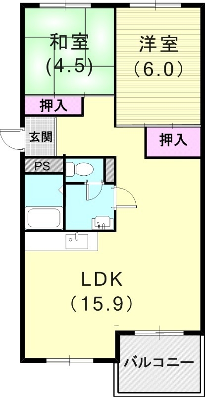 16階の間取り図
