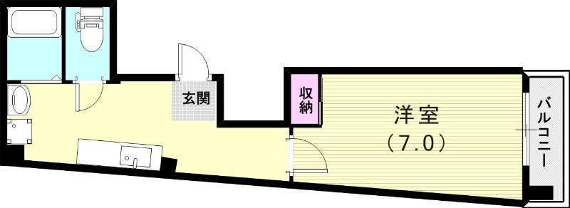 3階の間取り図