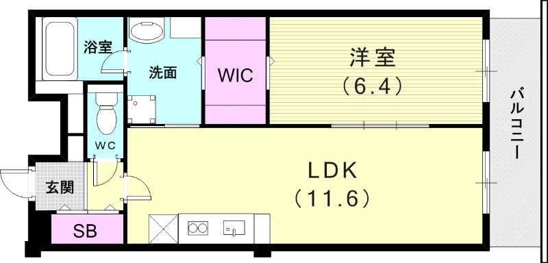 3階の間取り図