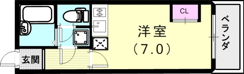 1階の間取り図