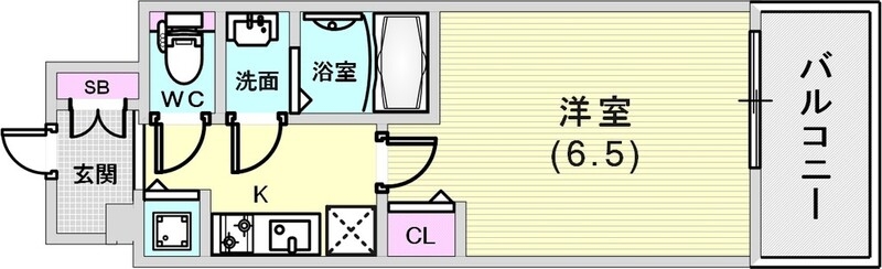 使いやすい間取です。
