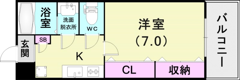 3階の間取り図