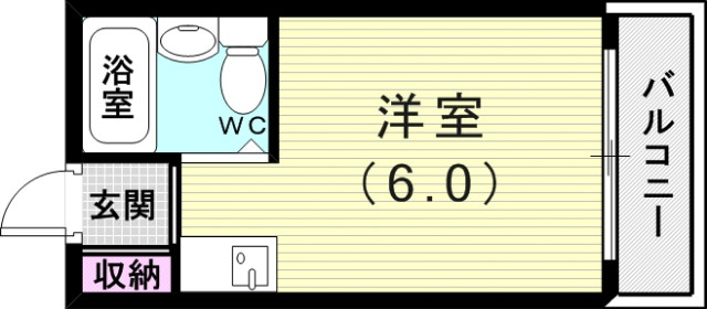 2階の間取り図