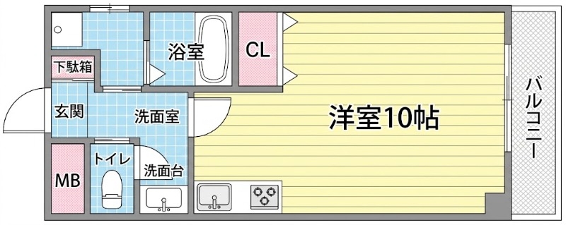 3階の間取り図