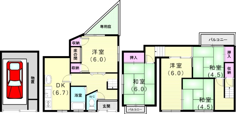 間取図