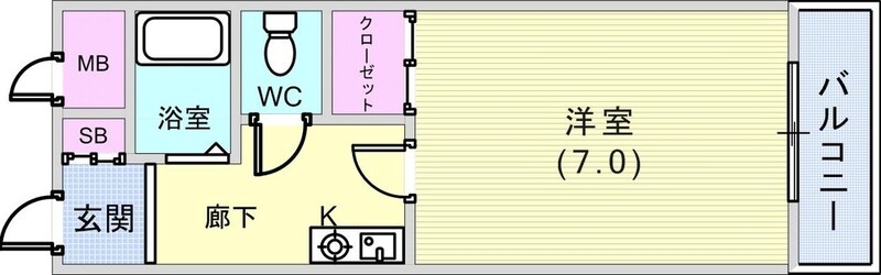お洒落さんのための広々ワンルーム