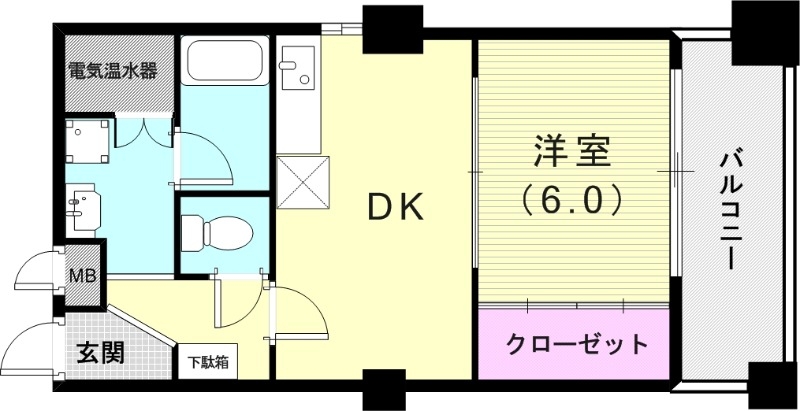 11階の間取り図