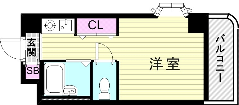 3階の間取り図