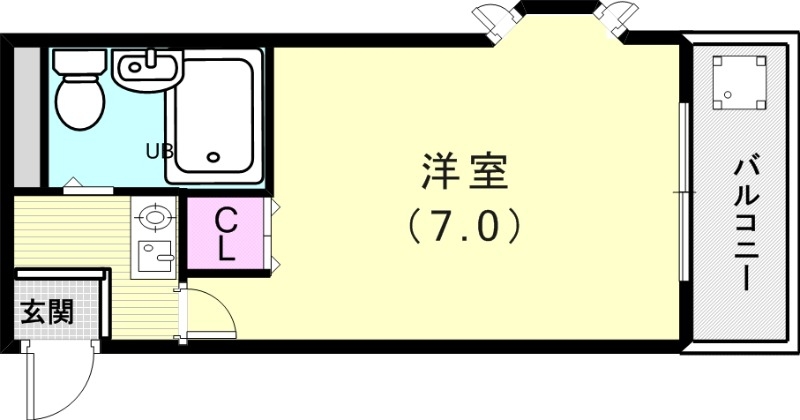 3階の間取り図