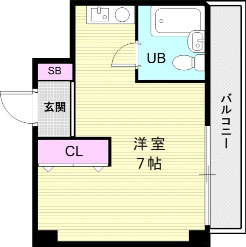 自由度の高い１Ｒタイプです。