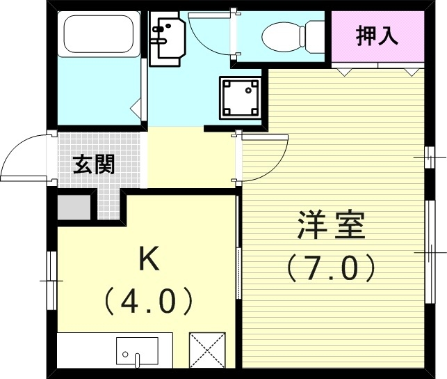 1階の間取り図