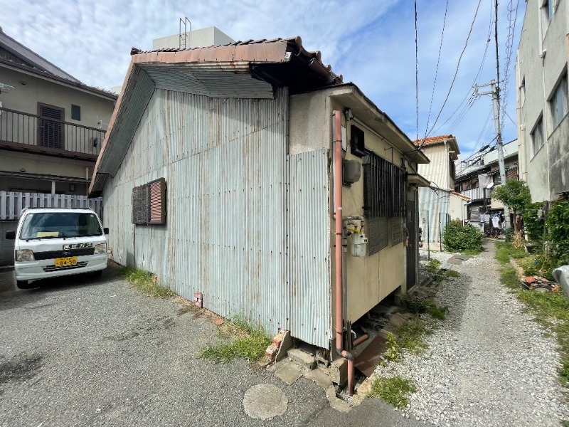 上庄通３丁目借家の外観