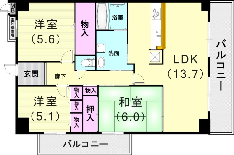 間取図