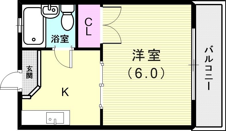 1階の間取り図
