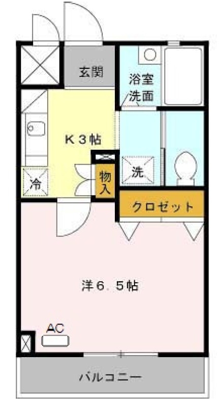 1階の間取り図