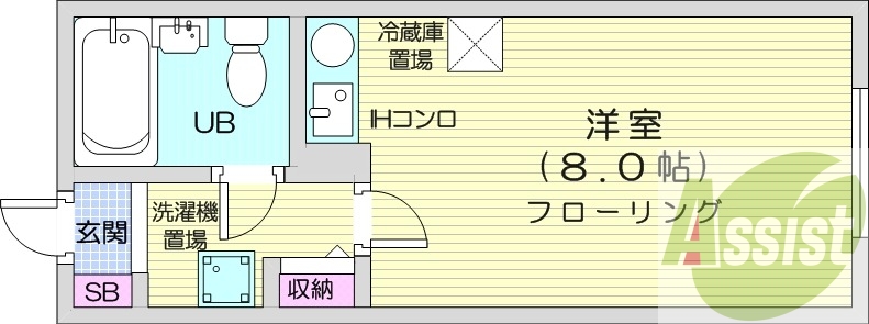 3階の間取り図