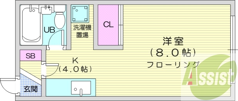 1K、クローゼット、シューズボックス、ペット可