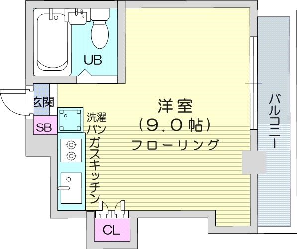 10階の間取り図