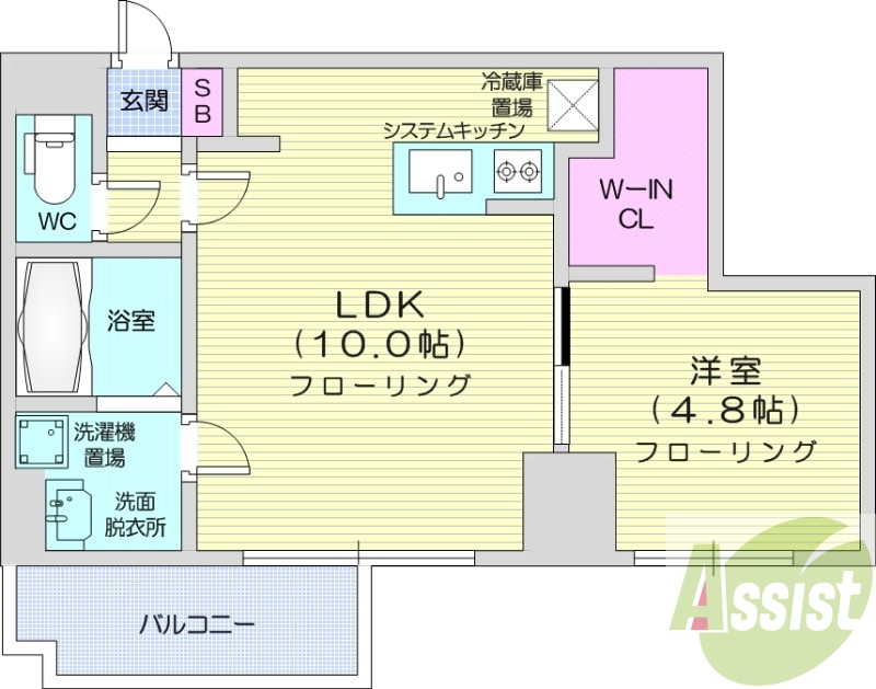 10階の間取り図