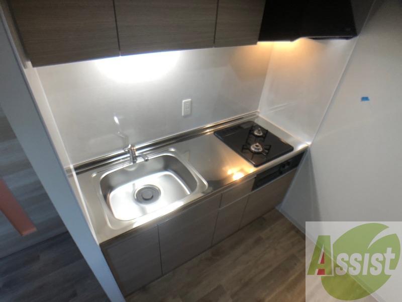 2口システムキッチンなので、すぐお料理に使えます! 2口システムキッチンなので、すぐお料理に使えます!