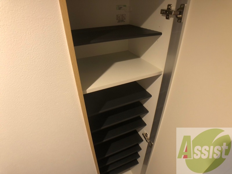 シューズボックスにきれいに靴を収納できますよー! シューズボックスにきれいに靴を収納できますよー!