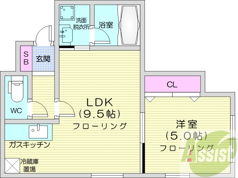 札幌市中央区南8条西「ブランノワールAMJ815」