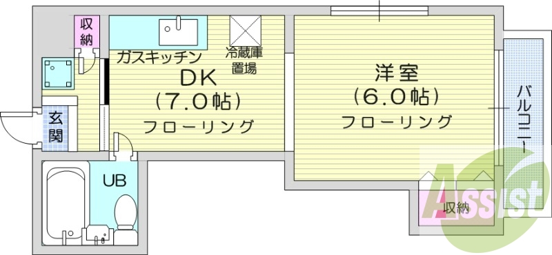10階の間取り図