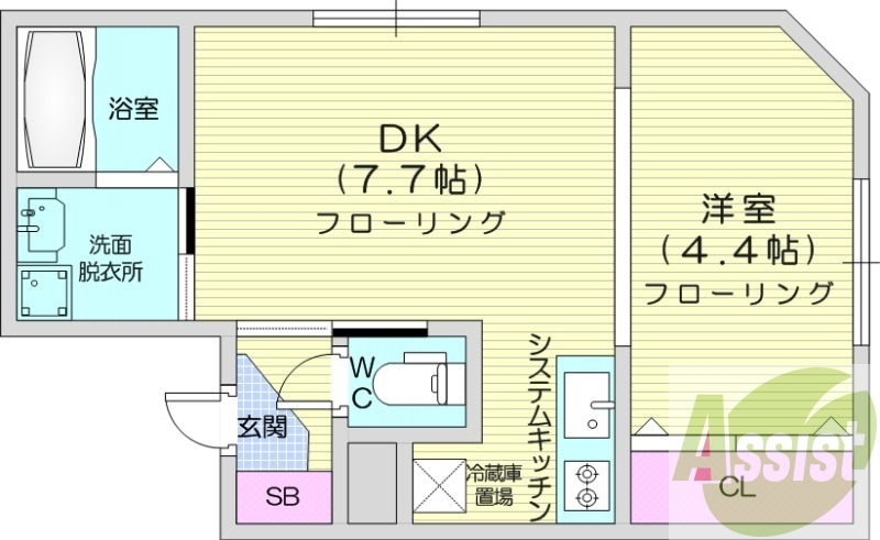 1DK、エアコン、灯油暖房、ネット無料、収納