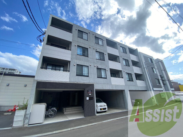 アルファスクエア平岸4条の外観 アルファスクエア平岸4条の外観