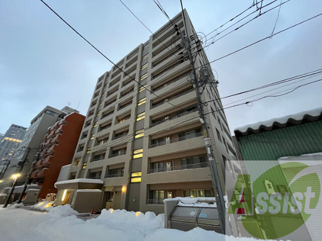 パーク・ホームズ札幌ステーションフロントの外観