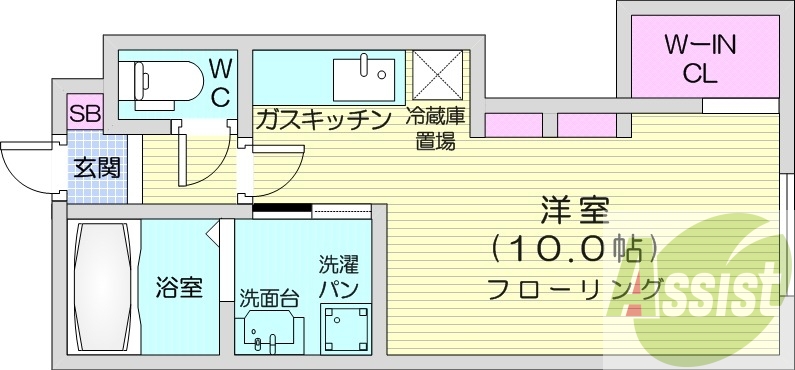 3階の間取り図