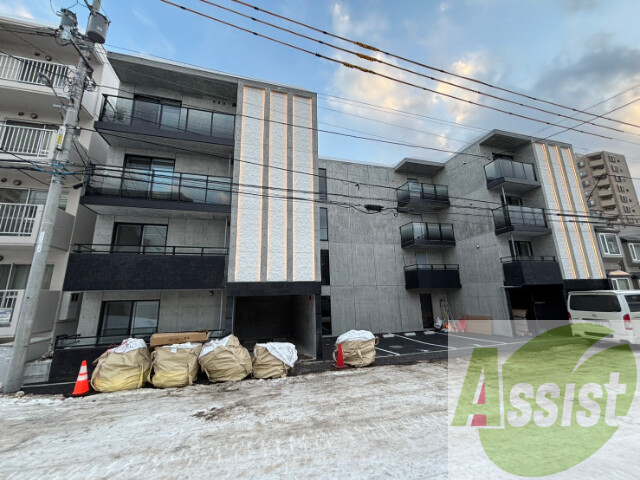 RESIDENCE SHINMEI　平岸の外観