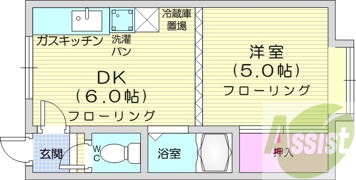 3階の間取り図
