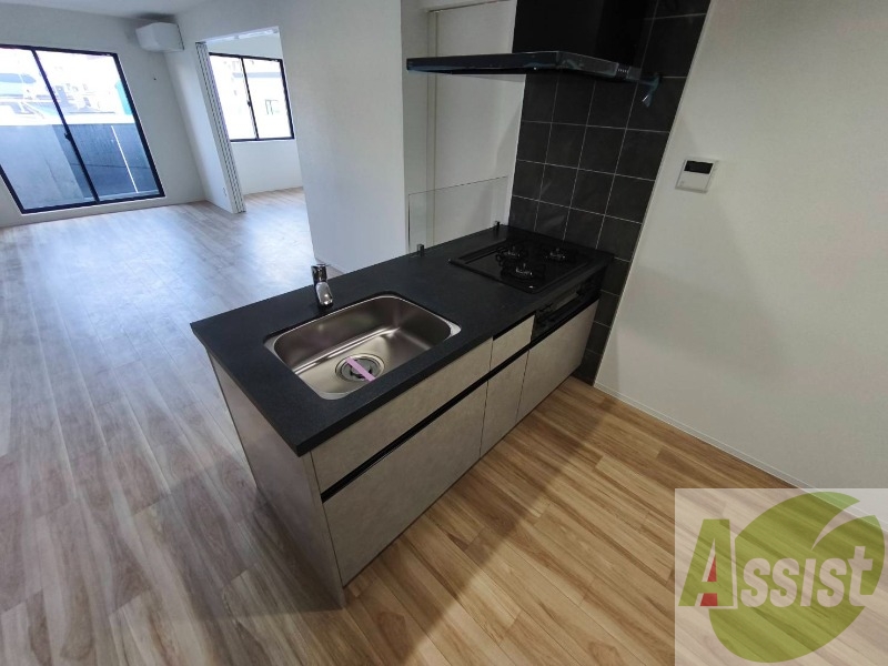 清潔感がありお洒落なキッチンになっていました! 清潔感がありお洒落なキッチンになっていました!